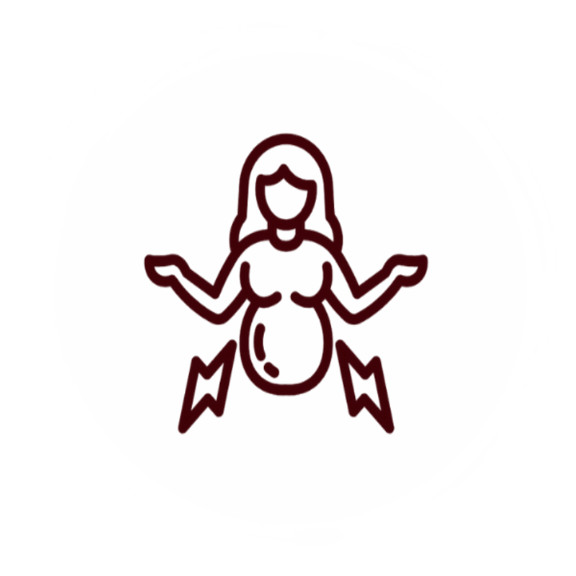 Icon traumatische Geburt mit Verletzungen OPs – Complete Life